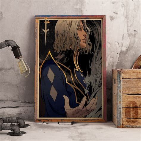 Japan Anime Castlevania Hector Wall Art | Castlevania Store