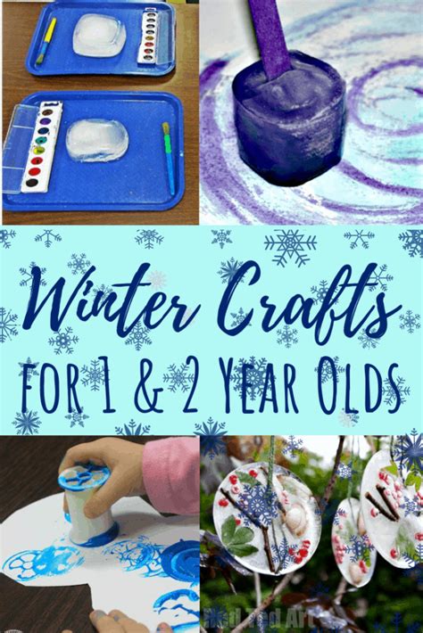 Winter activities for 1 year olds crafts sensory fine motor – Artofit