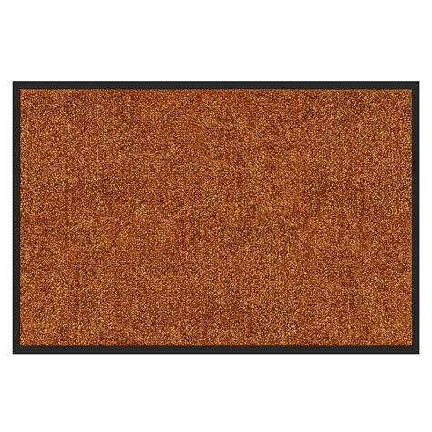 Karat Tapis De Porte Paillasson D Entr E Rhine Marron X Cm