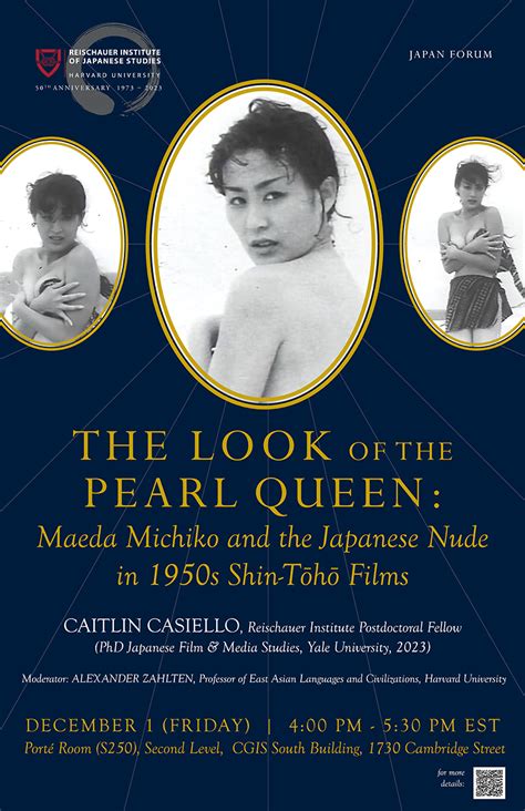 The Look Of The Pearl Queen Maeda Michiko And The Japanese Nude In