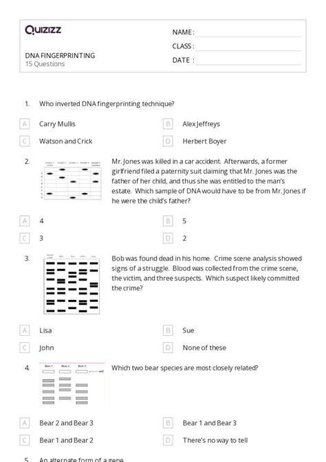 50 Chromosome Structure And Numbers Worksheets For 12th Class On