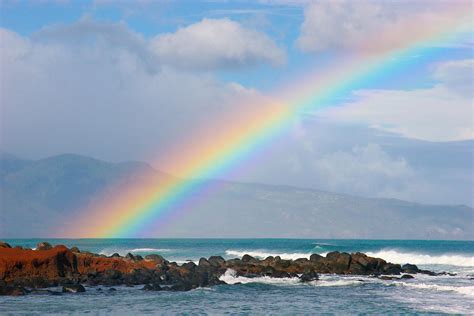 Vibrant Maui Rainbow Photograph By Angelina Hills