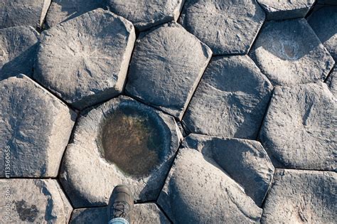 Giants Causeway Unique Geological Hexagonal Formations Of Volcanic