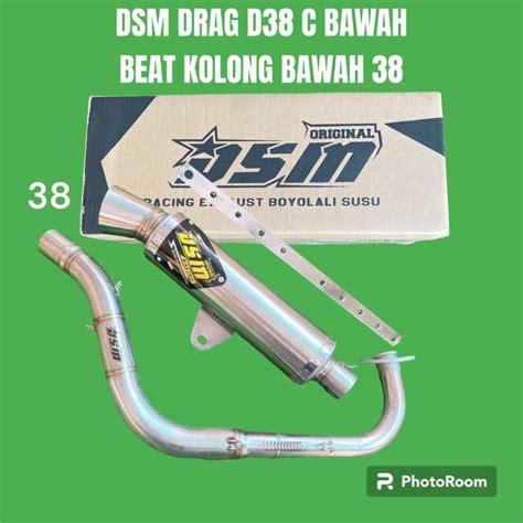 Jual KNALPOT DSM DRAG 38 C BAWAH BEAT MIO VARIO N MAX AEROX PCX ALL