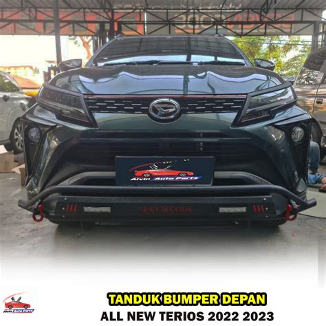 Jual Tanduk Depan Terios Pengaman Bumper Depan All New