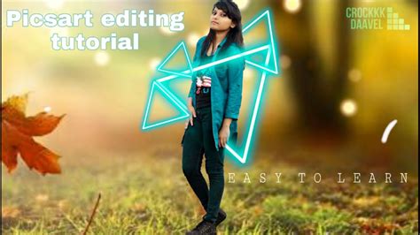 Girls Photo Editing Picsart Editing Tutorial 2020 Youtube