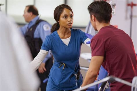 Chicago Med Season 4 Episode 7 Yaya Dacosta As April Sexton Brian