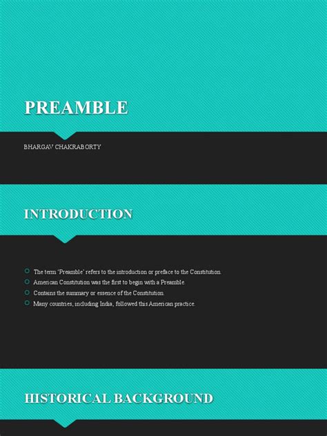 PREAMBLE | PDF | Legal Documents | Political Theories