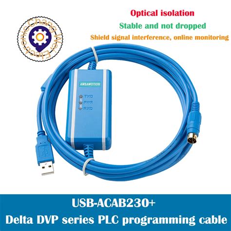 Usb Acab Usb Dvp For Delta Dvp Es Ex Eh Ec Se Sv Ss Plc