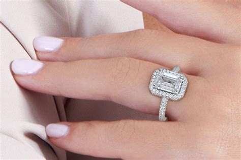 Emerald Cut With Diamond Band Sale Bellvalefarms