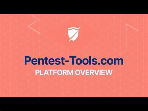 Pentest 20 Online Penetration Testing Tools