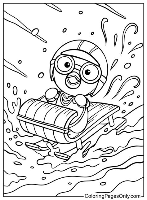 Images Pororo Coloring Page - Free Printable Coloring Pages