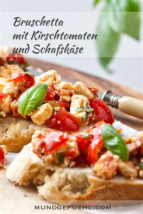 Bruschetta Mit Tomaten Und Feta Selber Machen Rezept Bruschetta Mit