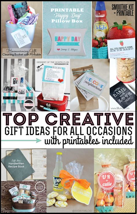 Top Creative Gift Ideas with Printables