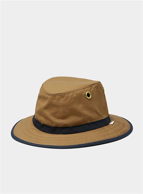 Waxed Cotton Outback Hat Tilley Shop Mens Hats Simons