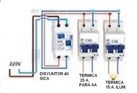 Como Se Conecta Un Disyuntor Y Dos Termicas Cita Servicio Extreme O