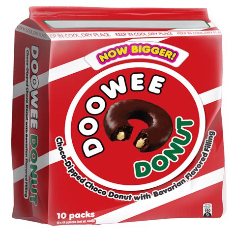 Doowee Donuts Choco 10x42g