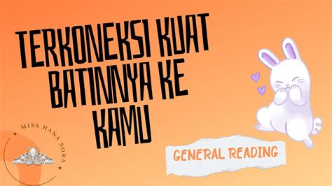 Terkoneksi Kuat Batinnya Ke Kamu Timeless Reading Youtube