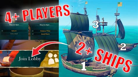 How To Play With More Than People In Sea Of Thieves Youtube