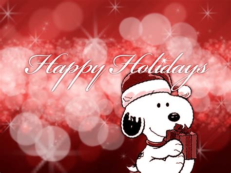 Snoopy Christmas Backgrounds Wallpaper Cave