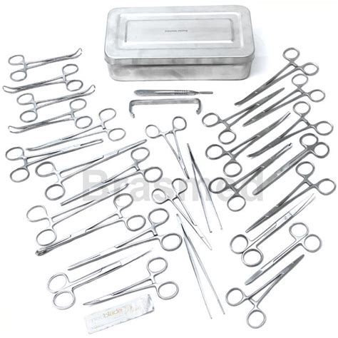 Kit Castração De Cirurgia 32 Peças Veterinário Shopee Brasil