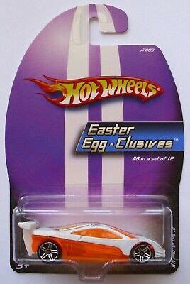 2006 Hot Wheels Happy Easter Eggsclusives HW Prototype 12 White PR5s EBay