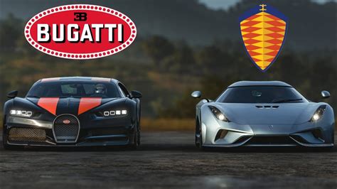 Koenigsegg Regera Vs Bugatti Chiron Super Sport Kmh Mph