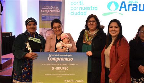 Aguas Araucan A Inicia Entrega De Recursos A Organizaciones Sociales