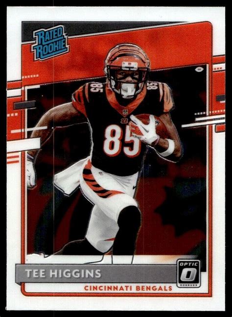 Donruss Optic Tee Higgins Rookie G Cincinnati Bengals Ebay