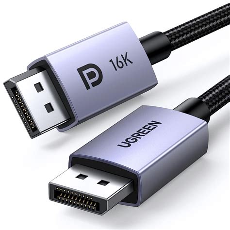 Ugreen K Displayport Male To Male Vesa Certified Cable M