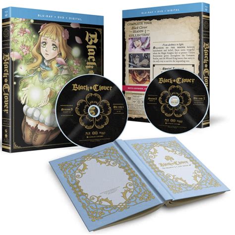 Black Clover Season 3 Part 5 Combo Art Book Blu Ray Zavvi Australia