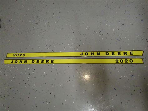 John Deere 2020 Tractor Decals