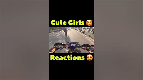 Cute Girl Reactions🥰 Youtube