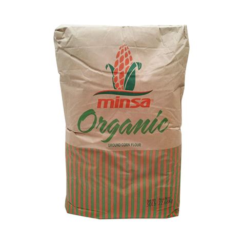 Minsa Organic Corn Flour White 50lb | Horizonte Group