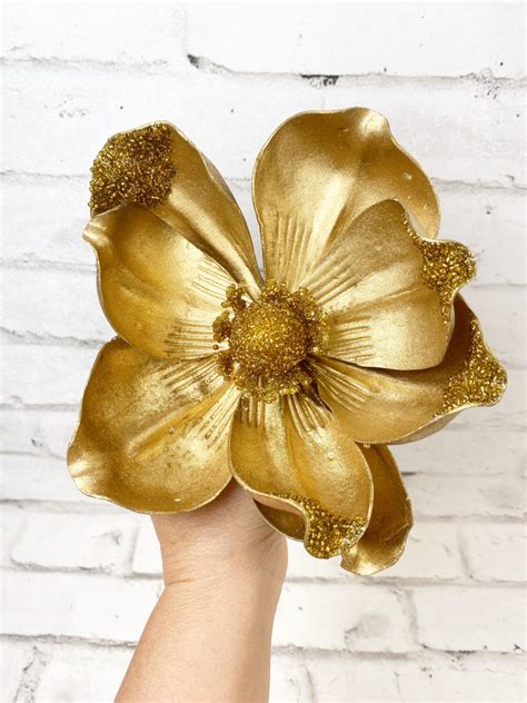 Gold Magnolia Stem Keleas Florals