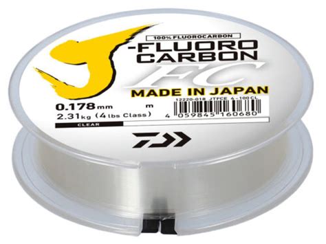 Daiwa J Fluorocarbon Leader M Sinking Fluorocarbon Line Made In