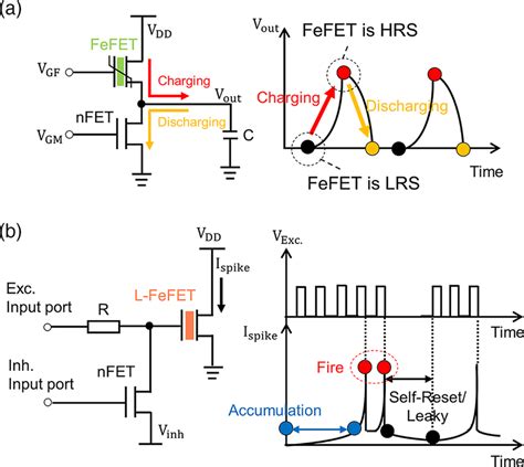 Schematic And Operation Of A FeFET Neuron Cell 3032 A A FeFET