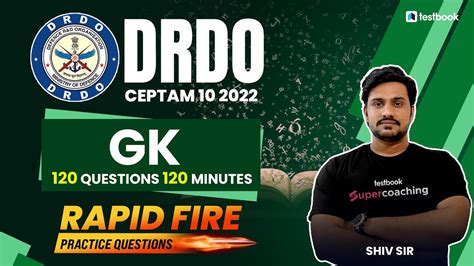 DRDO Ceptam 10 GK Marathon 2022 Most Important Question Complete GK