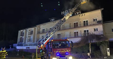 Meurthe et Moselle Un incendie se déclare dans les combles de lhôtel