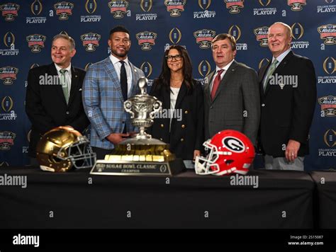 orleans louisiana usa st dec  notre dame football head