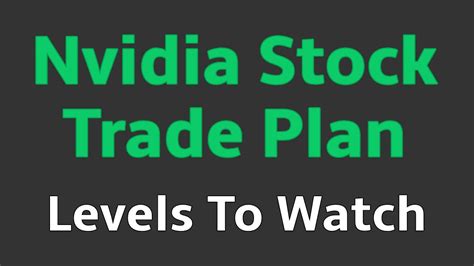 Nvidia Stock Analysis Levels To Watch Youtube