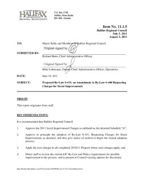 Fillable Online Killam Properties Sanitary Sewer Encroachment Agreement