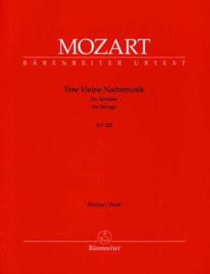 Eine Kleine Nachtmusik G Dur Kv Score Mozart Partition