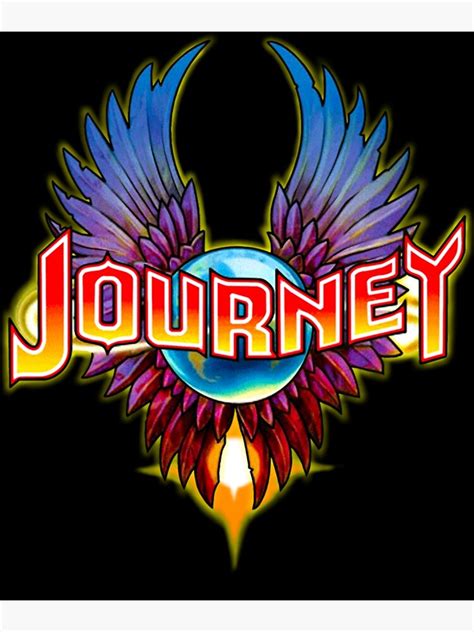 "Logo Rock Band Journey" Poster for Sale by JOSHUONESw | Redbubble