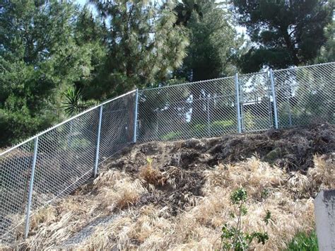 Hd Fence Inc Uphill Chain Link Hd Fence Inc