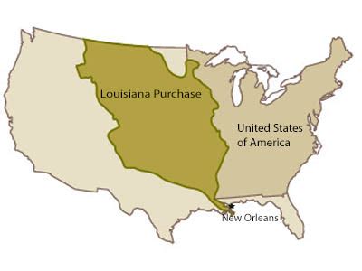 Louisiana Purchase Map Worksheet