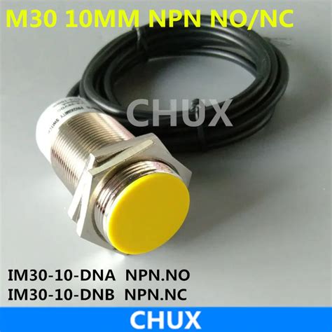 Inductive Proximity Sensor Npn M Mm Im Dna Dnb No Nc V