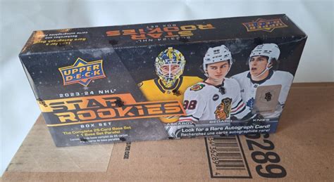 2023 24 Upper Deck Star Rookies Box Set 25 Factory Sealed Connor Bedard