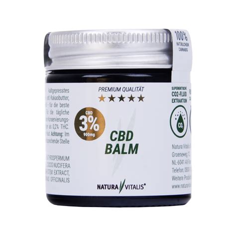 Cbd Balm 3 Cbd Von Natura Vitalis