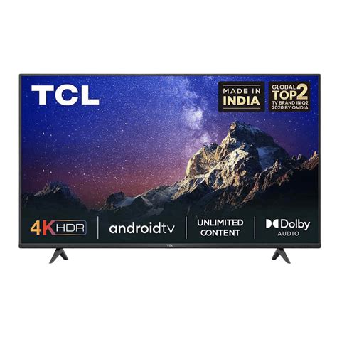 Get TCL 4K Ultra HD Android AI Smart LED TV P615 ( 50 inch )